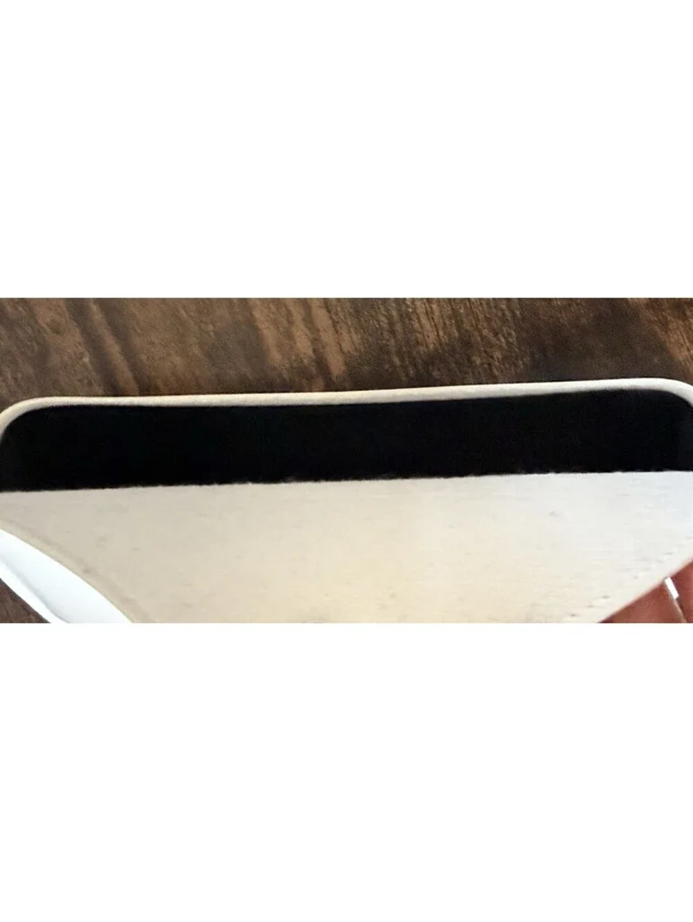 Minclkk white and gold eye Glasses case With Snap